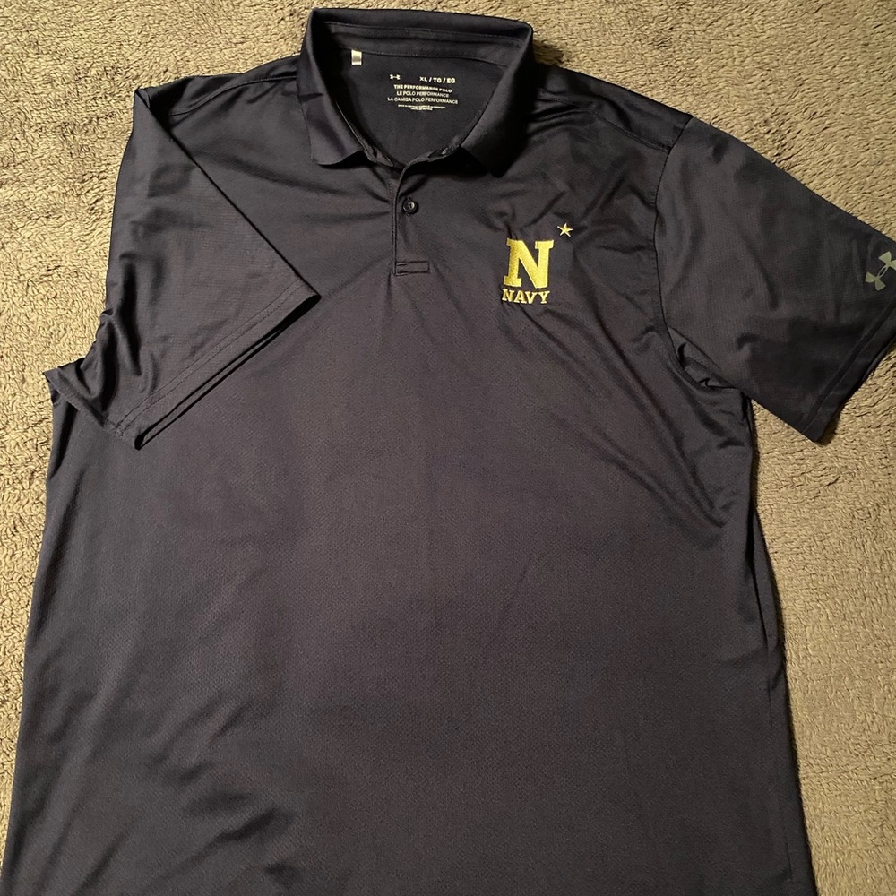 Men’s Under Armour Performance Navy Polo